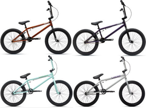 4 Pack 20" BMX Bike Bundle