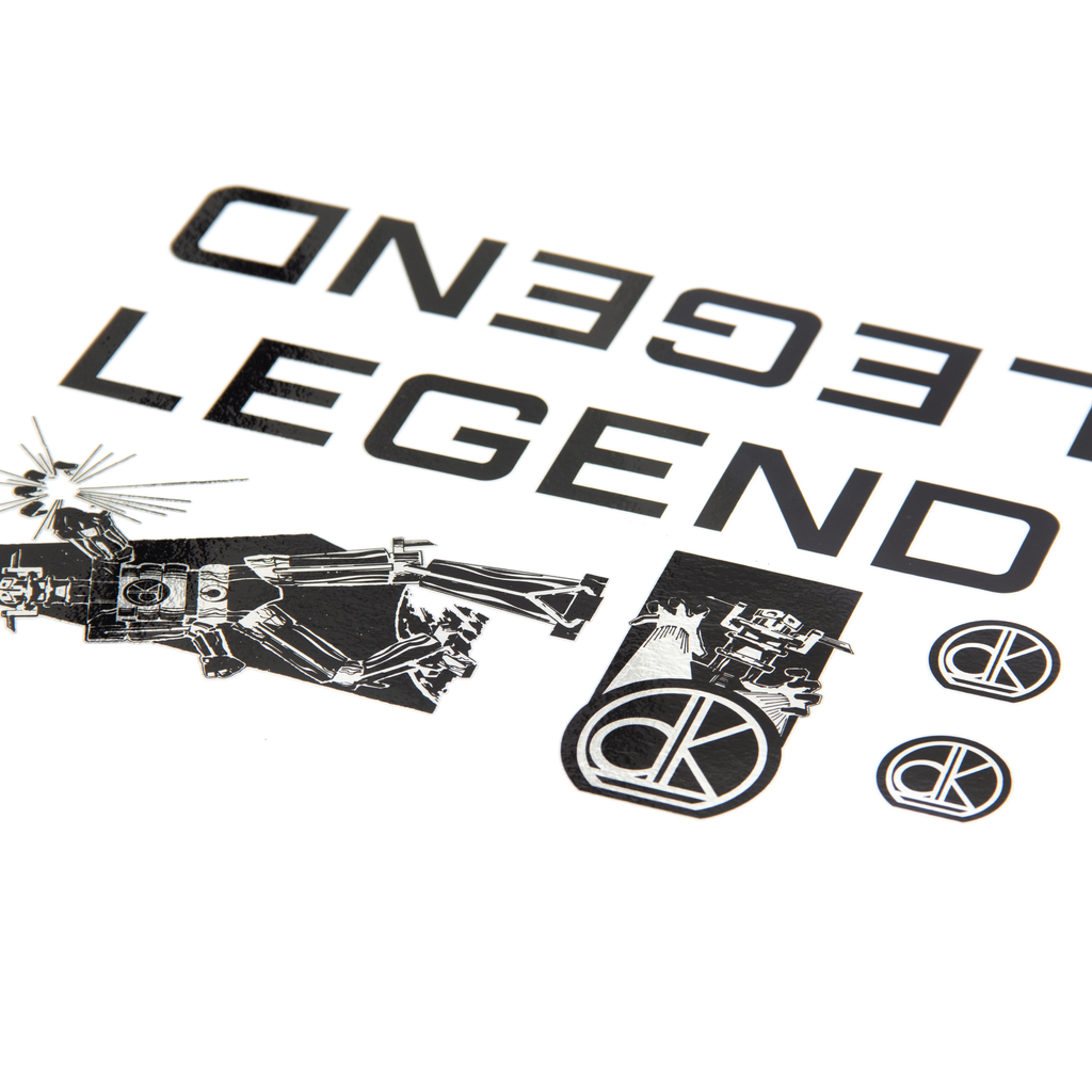 DK Legend Robot Retro Cruiser Sticker Kit – System Cycle