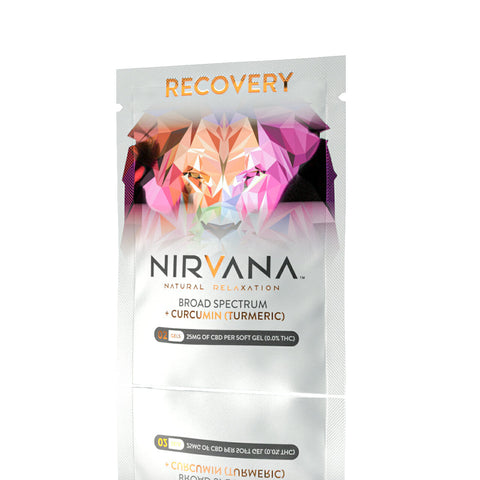 Nirvana CBD Softgels Recovery - 2 Pack