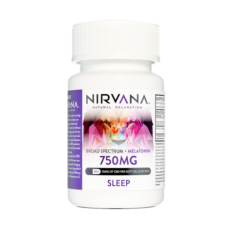 Nirvana CBD Softgels Sleep - 30 Count